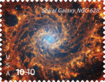 2025 Spiral Galaxy-Priority Mail Express Stamps Sheet of 20