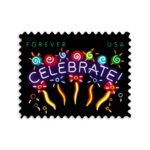 2011 Neon Celebrate-USPS Forever Stamps（Sheet）