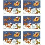 2012 Santa and Sleigh-USPS Forever Stamps（Booklet） - Image 2