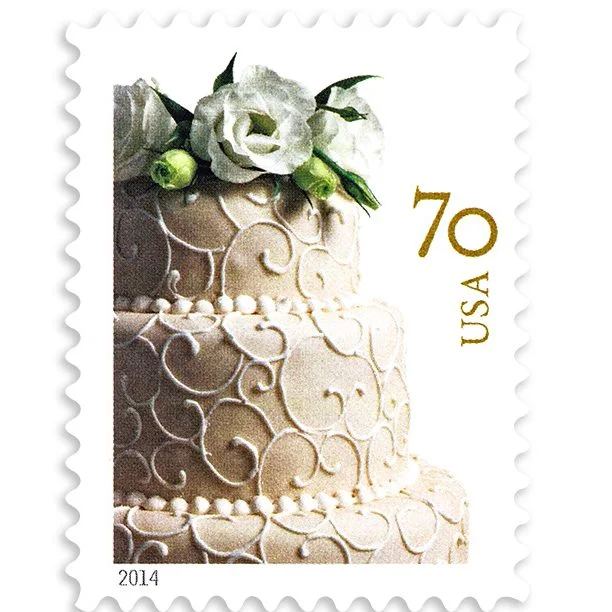 2014-66c-imperf-wedding-cake-usps-forever-stamps-authentic-postage-authstamps (1) 2014 66c Imperf Wedding Cake-USPS Forever Stamps(Sheet) - Image 1