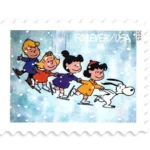2015 Charlie Brown Christmas -USPS Forever Stamps（Booklet）