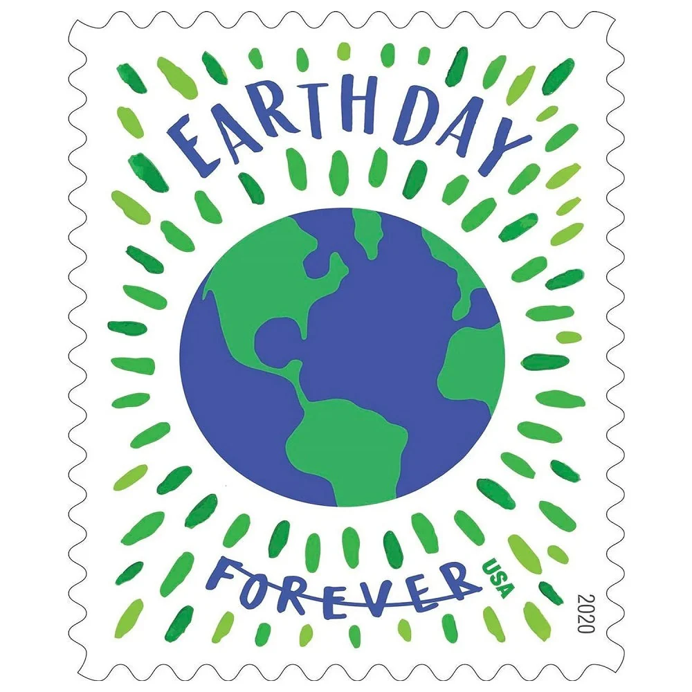 2020-earth-day-usps-forever-stamps-authentic-postage-authstamps (1) 2020 Earth Day-USPS Forever Stamps(Booklet) - Image 1