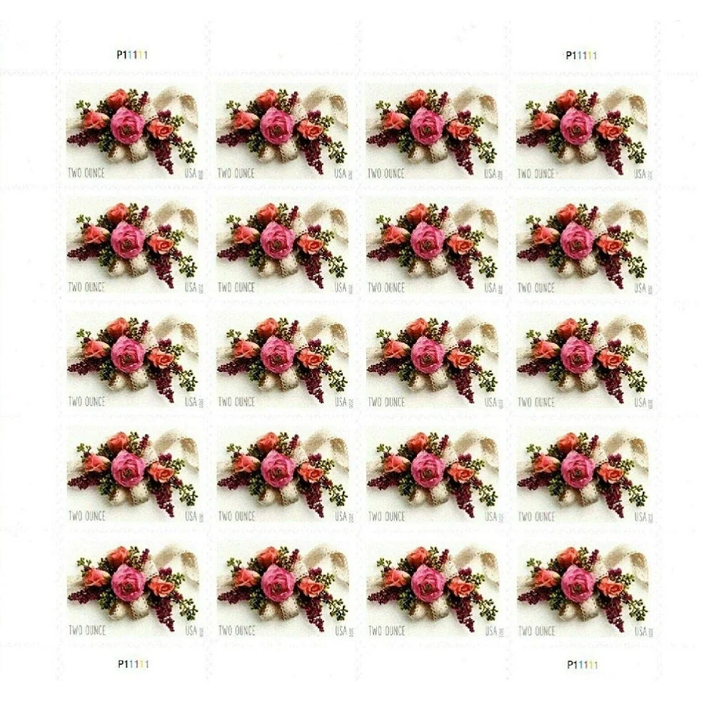 2020 Garden Corsage-Two Ounce USPS Forever Stamps（Sheet） - Image 2