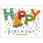 2021 Happy Birthday-USPS Forever Stamps（Sheet）
