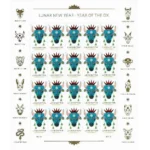 2021 Lunar New Year Of The Ox-USPS Forever Stamps（Sheet） - Image 2