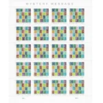 2021 Mystery Message-USPS Forever Stamps（Sheet） - Image 2