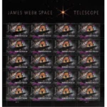 2022 James Webb Space Telescope-USPS Forever Stamps（Sheet） - Image 2