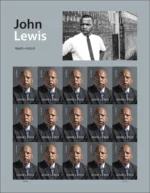 2023 John Lewis-USPS Forever Stamps（Sheet） - Image 2