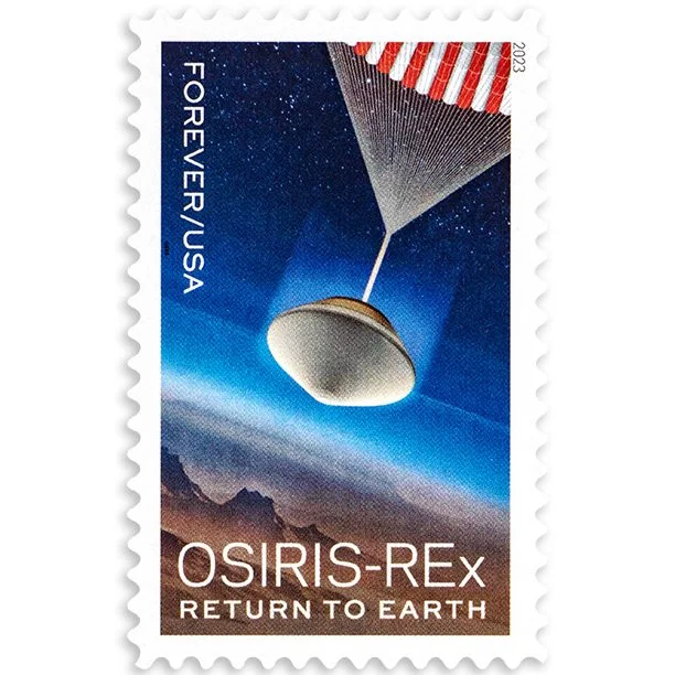 2023-osiris-rex-usps-forever-stamps-authentic-postage-authstamps (1) 2023 Osiris-Rex-USPS Forever Stamps(Sheet) - Image 1