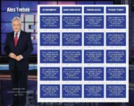 2024 Alex Trebek-USPS Forever Stamps（Sheet） - Image 2
