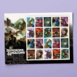 2024 Dungeons & Dragons-USPS Forever Stamps（Sheet） - Image 2