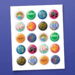 2024 Pinback Buttons-USPS Forever Stamps（Sheet）