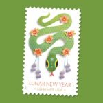 2025 Lunar New Year of the Snake-USPS Forever Stamps（Sheet）