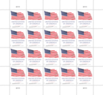 2025 U.S. Flag -USPS Forever Stamps（Booklet） - Image 2