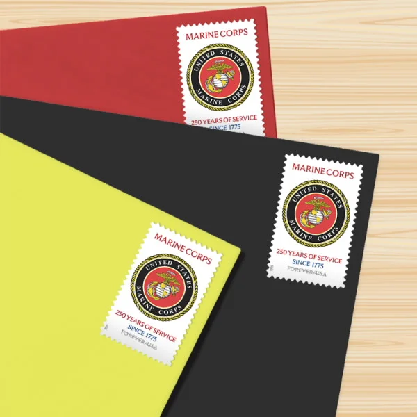 2025 U.S. Marine Corps 250th-USPS Forever Stamps（Sheet） - Image 3