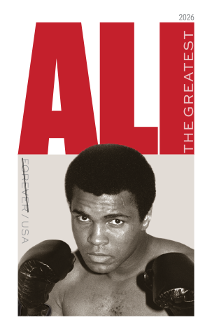 2026-muhammad-ali-usps-forever-stamps-authentic-postage-authstamps (1) 2026 Muhammad Ali-USPS Forever Stamps(Sheet) - Image 1