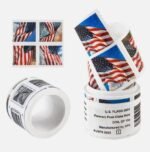 2024 US Flags -USPS Forever Stamps（Roll）
